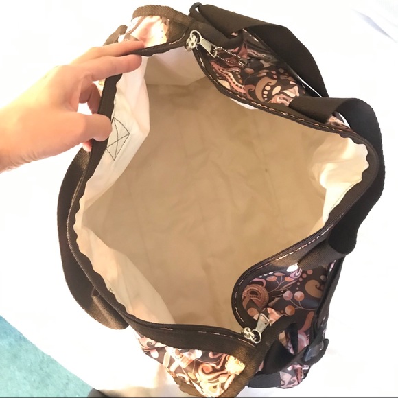 LeSportsac Large Weekender Handbag Floral - Picture 4 of 4